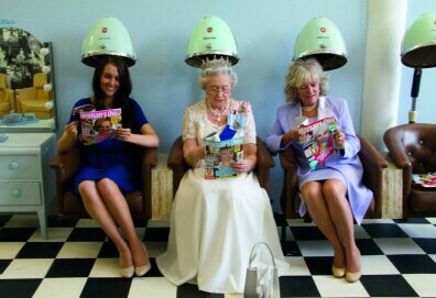 Alison Jackson: The Queen, Camilla and Kate Hair Salon