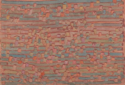 Paul Klee, Die Wasser-Stadt, 1934, Aquarell und Kleister auf Papier, 33,5 x 49 cm, Von der Heydt-Museum Wuppertal
