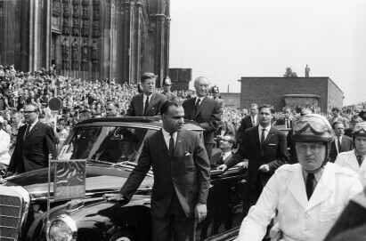 Staatsbesuch des US-amerikanischen Präsidenten John F. Kennedy, Köln, 23. Juni 1963 