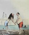 Baden mit Humor - Französische Karikaturen – Honoré Daumier und Andere
